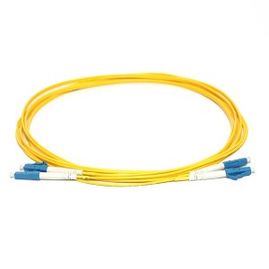LC LC SingleMode Duplex 9/125 Fiber Optic Patch Cord