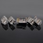 CAT5E RJ45 Connector Internal Shielded 8P8C With Ground Wire 100 pcs/pack